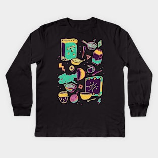 Cerealously Loopy Kids Long Sleeve T-Shirt